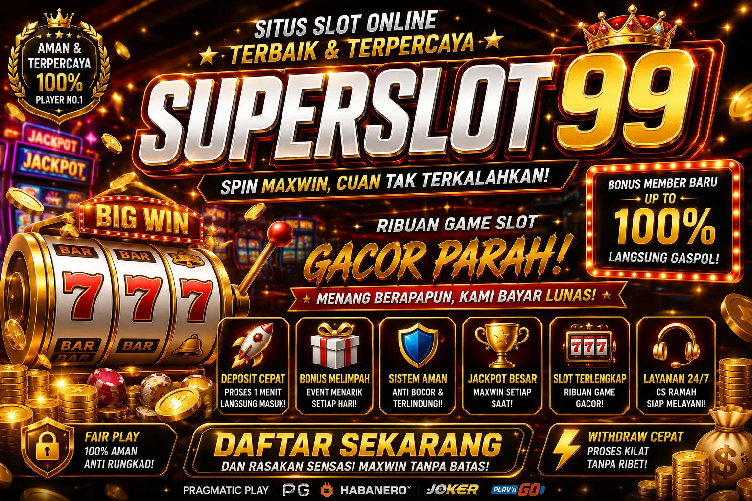 SUPERSLOT99 Banner